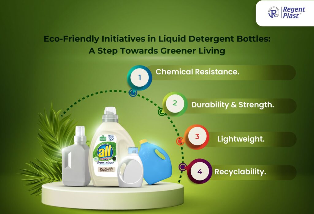 Eco-Friendly Initiatives in Liquid Detergent Bottles