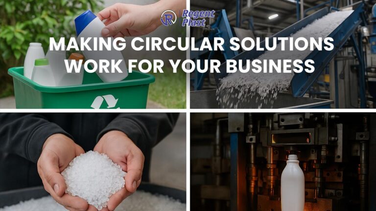 recycled hdpe bottle