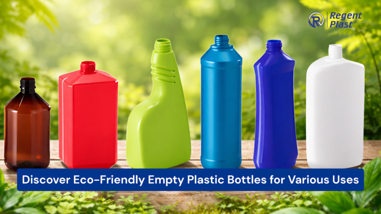 Eco-Friendly HDPE PCR Bottles Regent Plast
