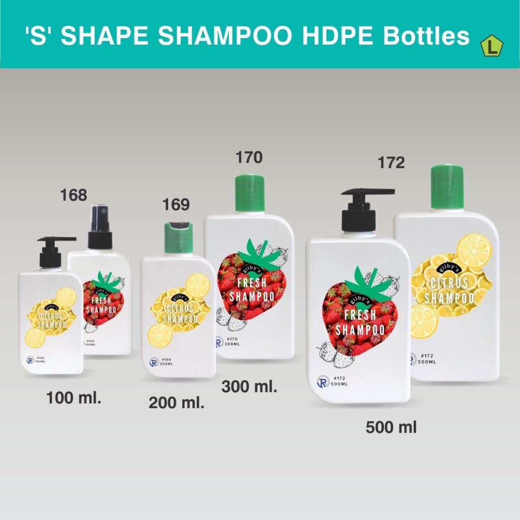 S-Shape 300 ml Shampoo Bottle
Regent Plast